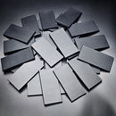 100x50mm | 50x100mm Rectangular Plain Plastic Bases | Versatile Miniature Stands - Only-Games