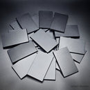 100x60mm Rectangular Plain Plastic Bases - Only-Games
