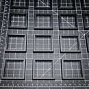 40 to 50mm Square Bases Converters 3d Print - Only-Games