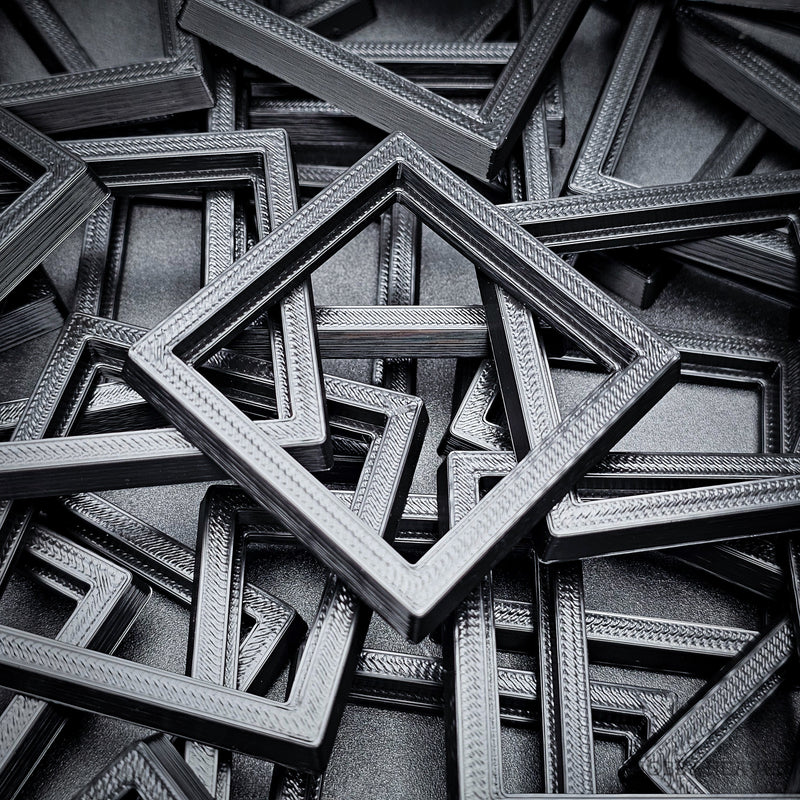 40 to 50mm Square Bases Converters 3d Print - Only-Games