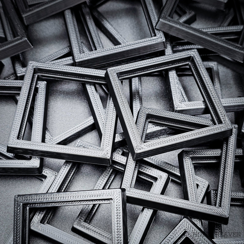 40 to 50mm Square Bases Converters 3d Print - Only-Games