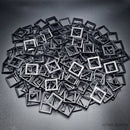 25–30mm Square Base Adapters | Injection Moulded | No Rebasing Required | Fits Popular Fantasy Miniatures - Only-Games