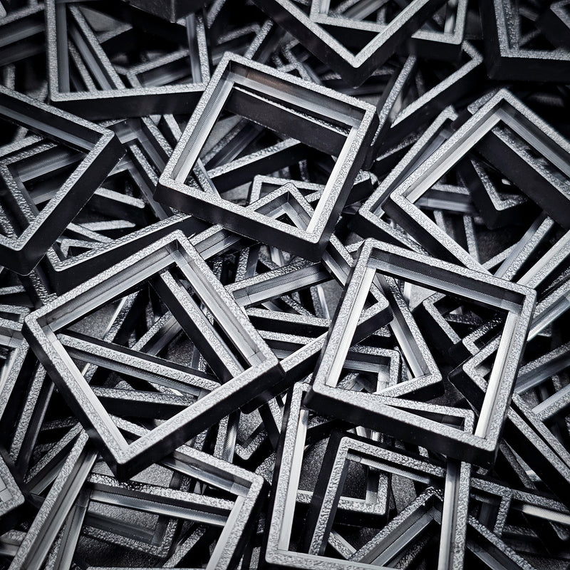 25–30mm Square Base Adapters | Injection Moulded | No Rebasing Required | Fits Popular Fantasy Miniatures - Only-Games