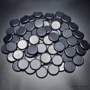 40mm Wide Lip Round Plastic Bases - Only-Games