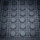 30mm Hexagonal Plain Plastic Bases - Only-Games