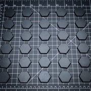 30mm Hexagonal Plain Plastic Bases - Only-Games