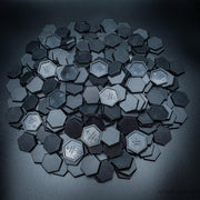30mm Hexagonal Plain Plastic Bases - Only-Games