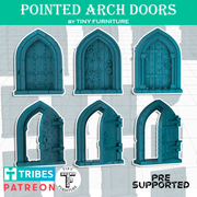 Pointed Arch Doors - Only-Games