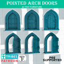 Pointed Arch Doors - Only-Games