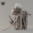 Morg, Prognostic King - Realsteone - Terrain Wargaming D&D DnD 32mm 40mm 54mm