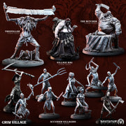 Possessed Villagers | Bestiarum | Wargaming DnD Miniatures - Only-Games