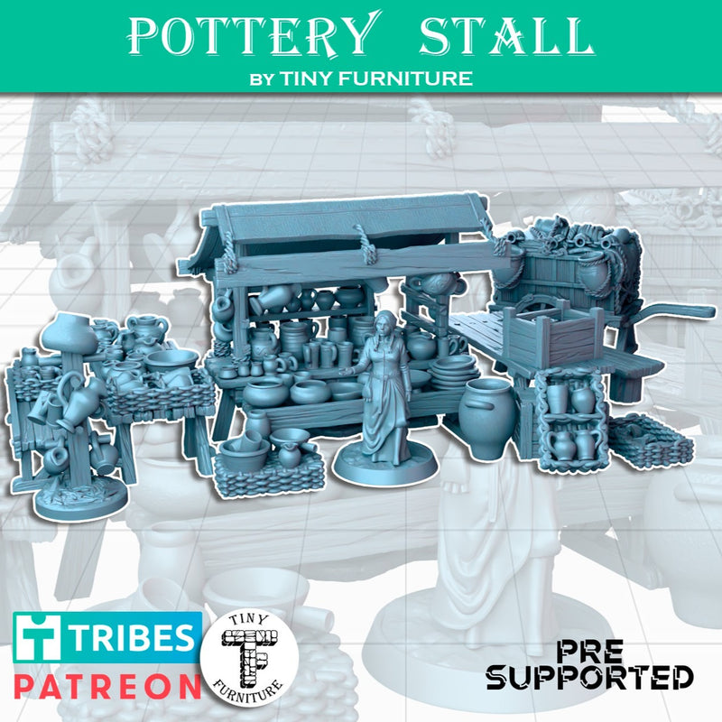 Pottery Stall - Only-Games