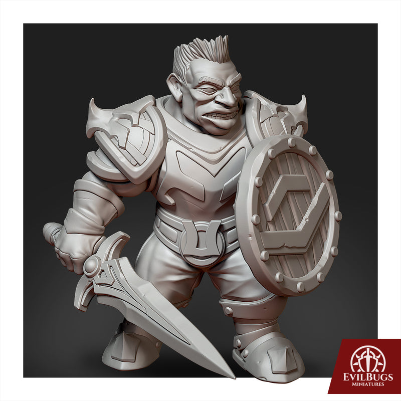 Dwarfs Squad 01  28mm/32mm/54mm - Only-Games