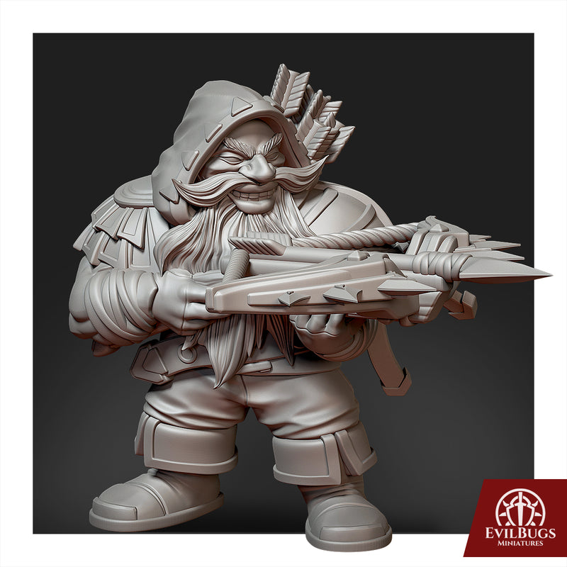 Dwarfs Squad 01  28mm/32mm/54mm - Only-Games