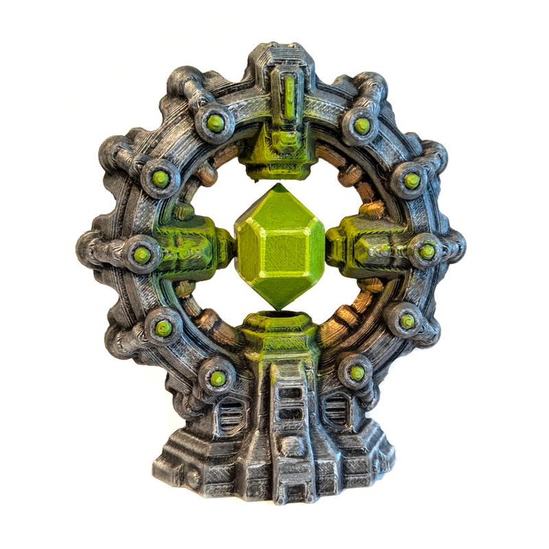 Alien Power Core FDM Objective Marker and Sci-Fi Tabletop Terrain STL