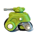 Sci-Fi Chibi Tank FDM Multipart Tabletop Miniature No Paint