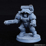 Myrmidon Armadillos - Ranged Superhuman heavy troops - Only-Games