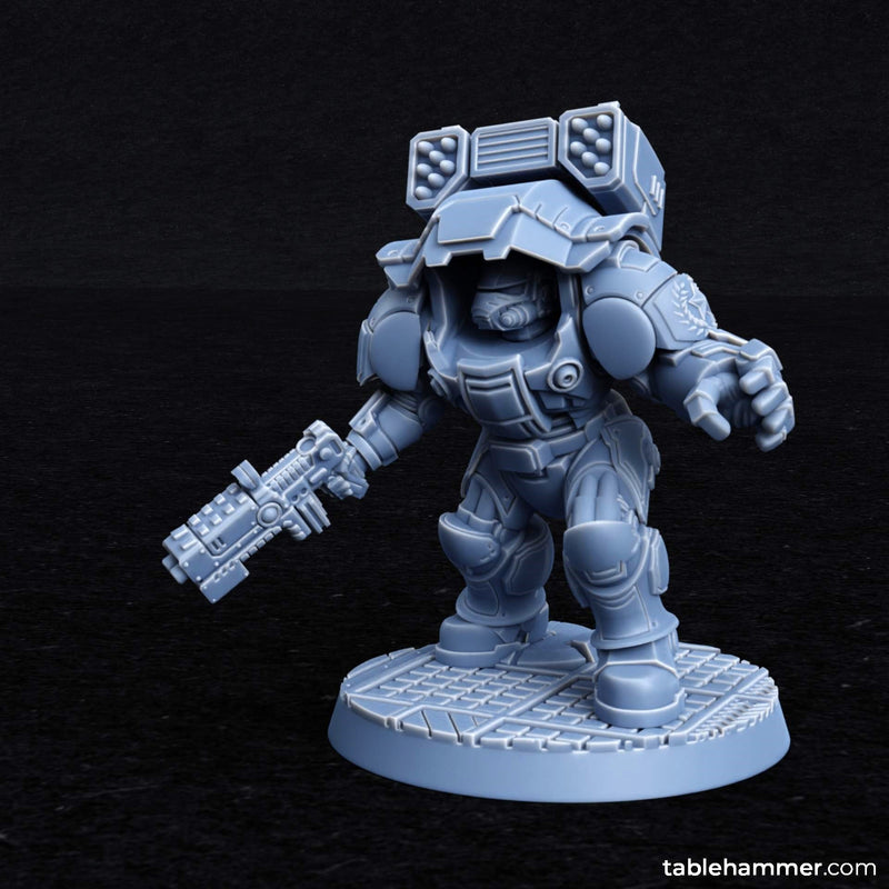 Myrmidon Armadillos - Ranged Superhuman heavy troops - Only-Games