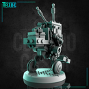 (0270) Android sci-fi robot for deliveries