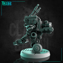 (0270) Android sci-fi robot for deliveries