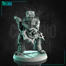 (0253) Male dragonid bard rocker with a demonic guitar - Only-Games