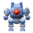 15mm Cute Mech Tabletop Miniatures Set of 4 with Bases - Only-Games