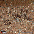 Ramshackle Fence - Cities of Ramshackle and Ruin - Printable Scenery - Terrain, Wargaming, D&D, DnD