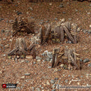 Ramshackle Fence - Cities of Ramshackle and Ruin - Printable Scenery - Terrain, Wargaming, D&D, DnD
