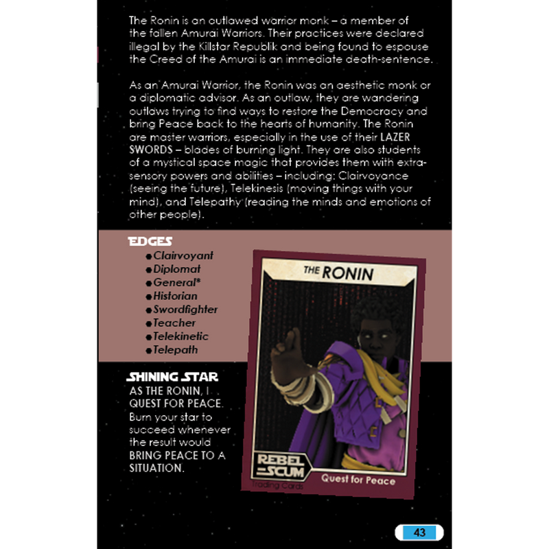 Rebel Scum RPG (2nd Edition) - Only-Games