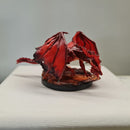 ICONIX™ Young Red Dragon - Pre-Colored - compatible with D&D/Pathfinder! Lore-accurate and game-ready! - Only-Games