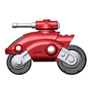 Sci-Fi Chibi Tank FDM Tabletop Miniature Multipart No-Paint Wargaming Tank