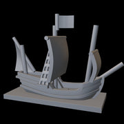 1/2400 Round Ship - Only-Games