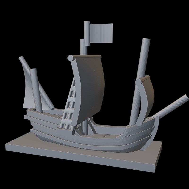 1/2400 Round Ship - Only-Games