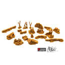 Rubble Piles and Scatter - Cities of Ramshackle and Ruin - Printable Scenery - Terrain, Wargaming, D&D, DnD