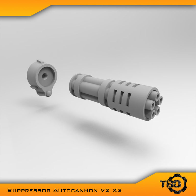 Suppressor Autocannon V2 X3 - Only-Games