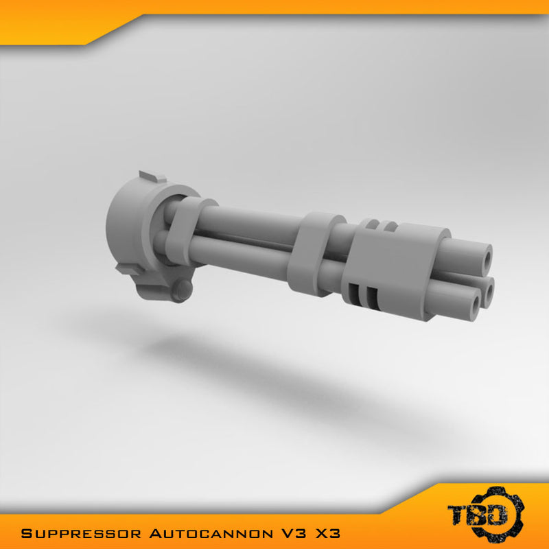 Suppressor Autocannon V3 X3 - Only-Games