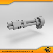 Suppressor Autocannon V3 X3 - Only-Games