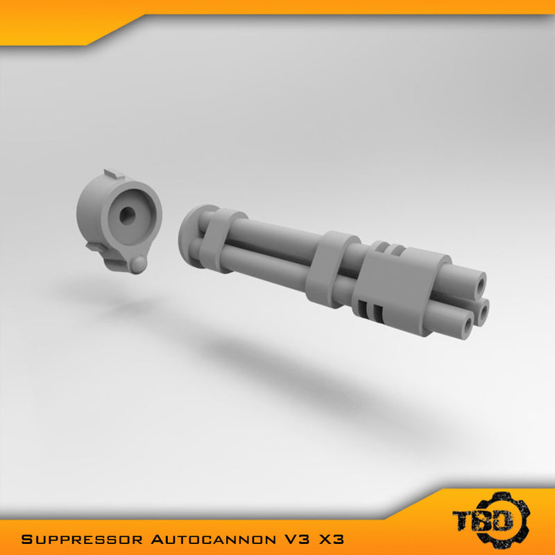 Suppressor Autocannon V3 X3 - Only-Games