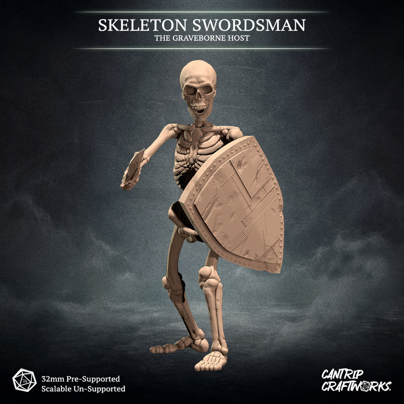 Skeleton Swordsman, The Graveborne Host