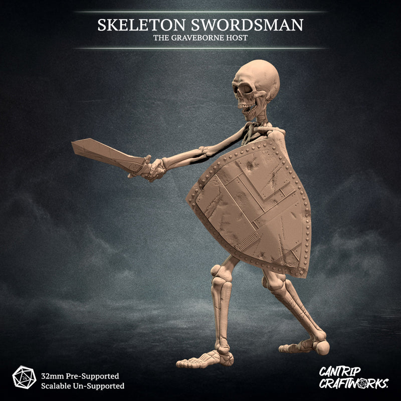 Skeleton Swordsman, The Graveborne Host