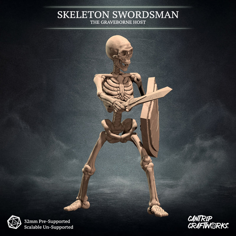 Skeleton Swordsman, The Graveborne Host