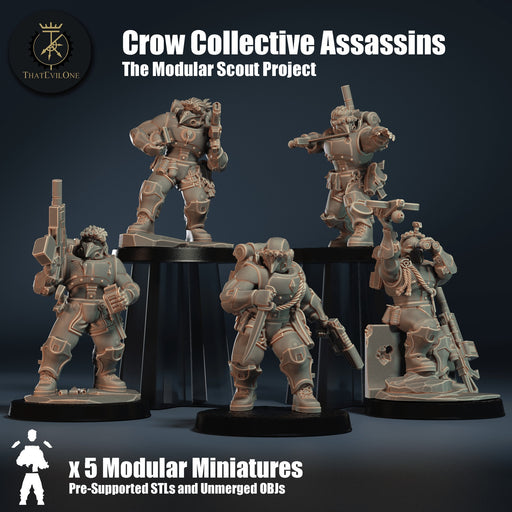 Modular Scout Crow Collective Assassins - Only-Games