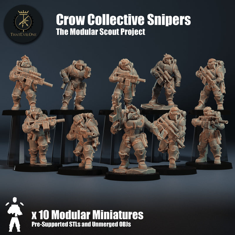 Modular Scout Crow Collective Snipers - Only-Games