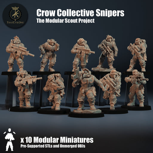 Modular Scout Crow Collective Snipers - Only-Games