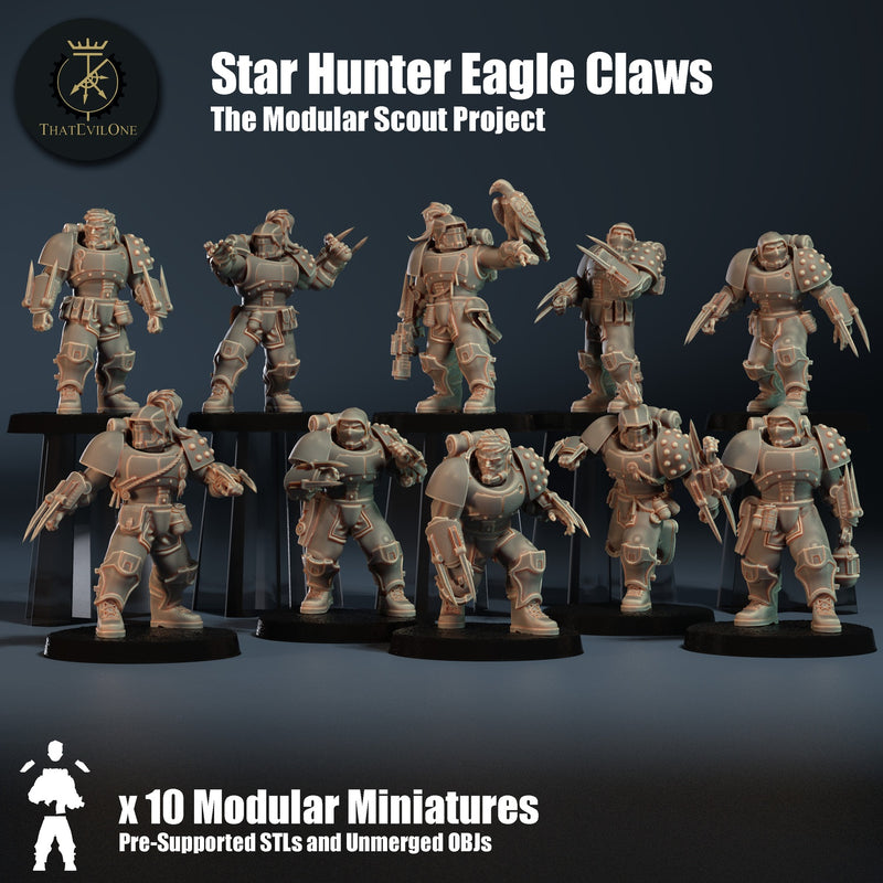 Modular Scout Eagle Claws - Only-Games