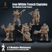 Modular Scout Iron Within Trench Captain - Only-Games