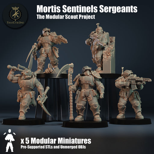 Modular Scout Mortis Sentinels Sergeants - Only-Games