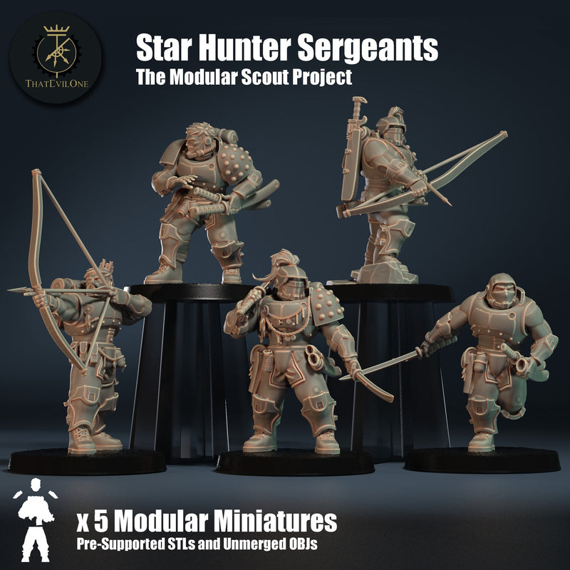 Modular Scout Star Hunter Sergeants - Only-Games