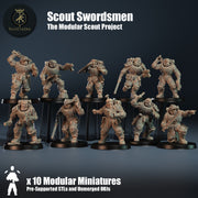 Modular Scout Swordsmen - Only-Games