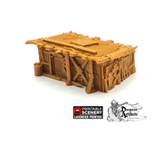 Scrap Yard House - 15mm 28mm 20mm 32mm Brave New Worlds Wasteworld Gaslands Terrain Scatter D&D DnD - Only-Games